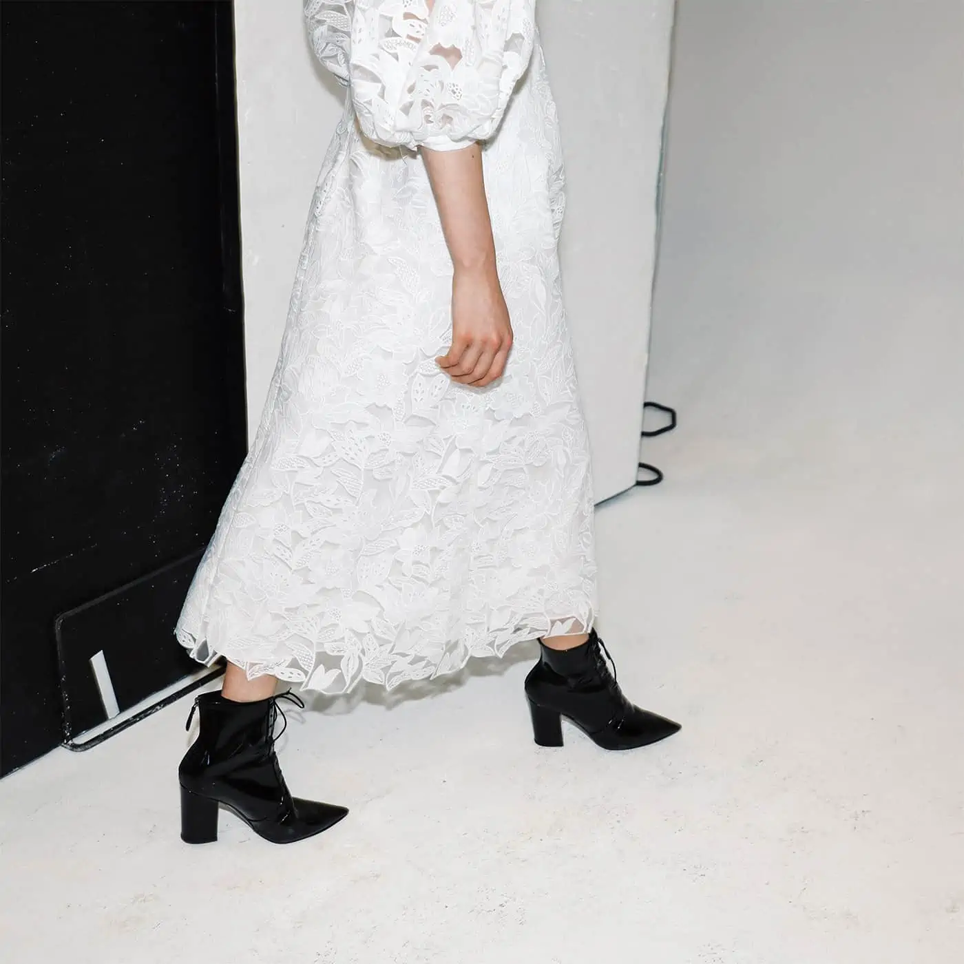 White dress