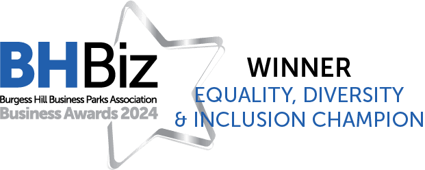 Burgess Hill business awards winner logo 2024